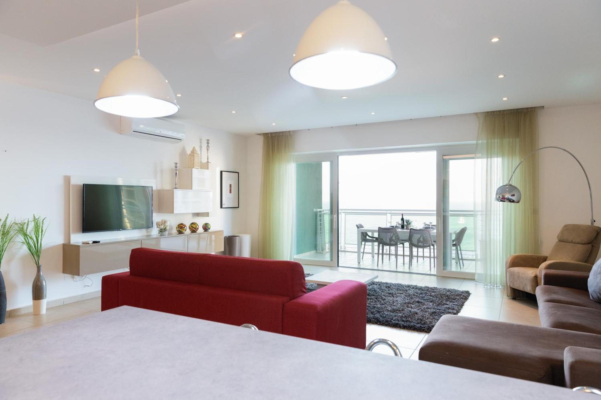 Luxury Seafront 3Br With Pool By Arcobnb Сліма Екстер'єр фото