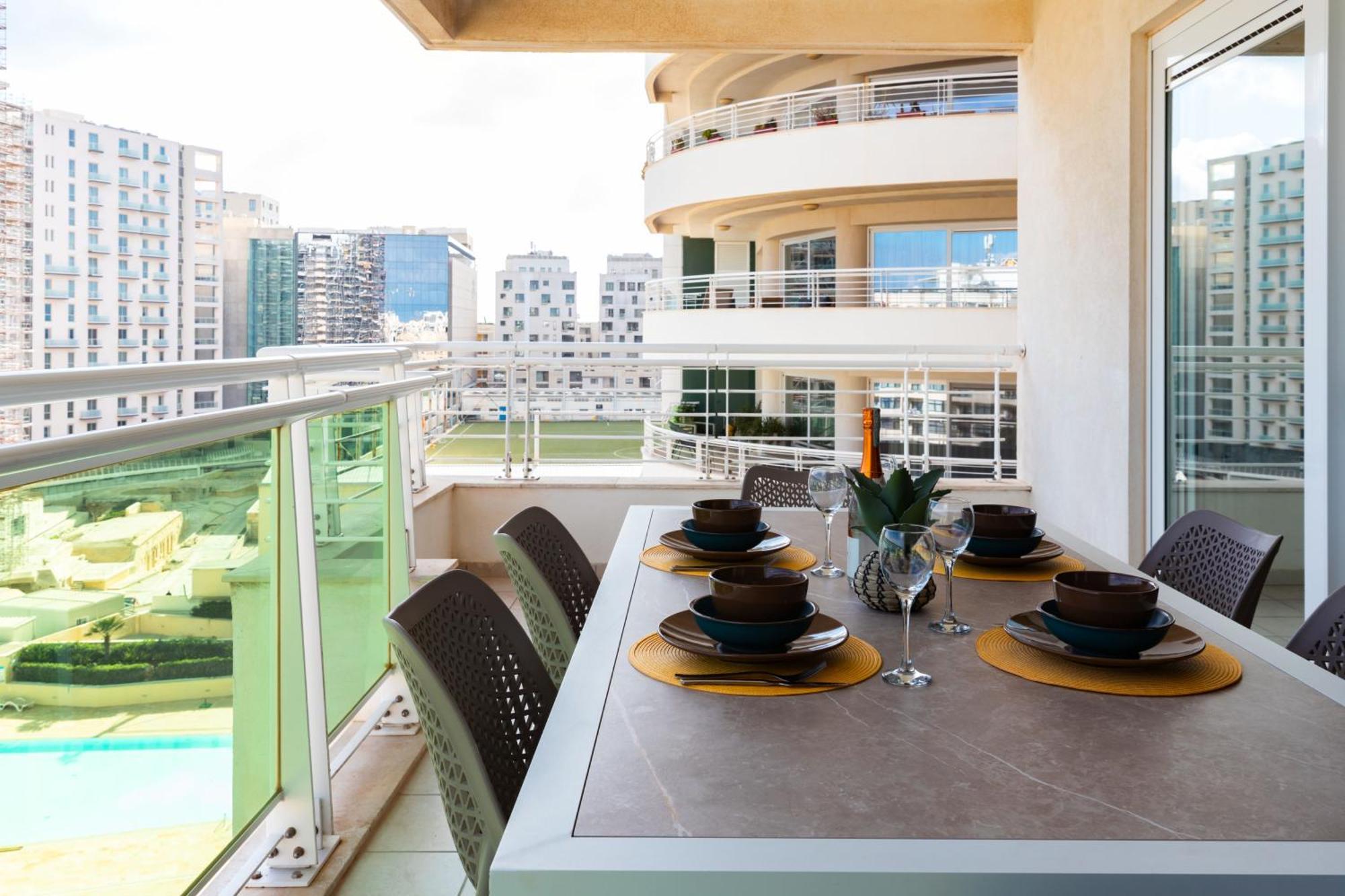 Luxury Seafront 3Br With Pool By Arcobnb Сліма Екстер'єр фото